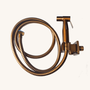 Bidet para sanitario café brillante